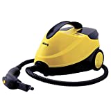 H.Koenig NV6200 Generador de Vapor, 4 bares, 45min de autonomía, 1,5L de capacidad + Accesorios, 2000W, Amarillo / Negro